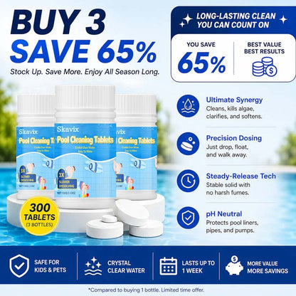 The Next-Gen Pool Purifier is here ✨ 2X Stronger Algae Control, Gentle & Safe for Kids! 👨‍👩‍👧‍👦