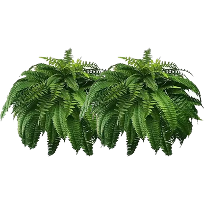 🔥 On Sale Only Today 🌱 UV Resistant Ferns Artificial Plants Large for Planters, Office & Home Decor, Outdoor & Indoor